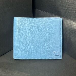 COACH MENS WALLET DOUBLE BIFOLD NWT